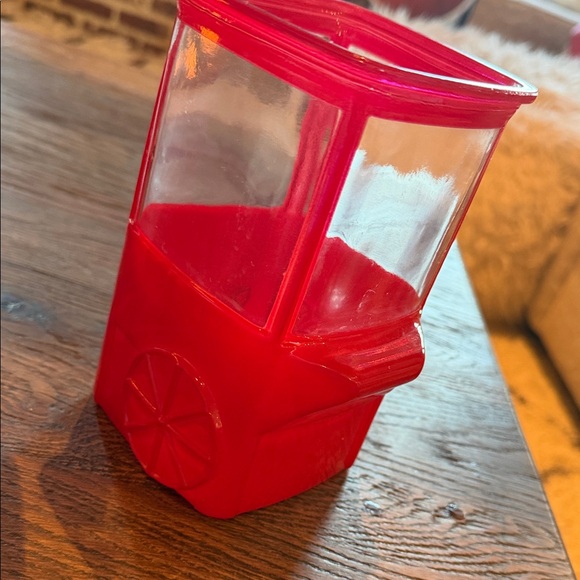 Red Popcorn Machine Shaped Container - Glass - Picture 4 of 9